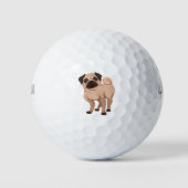 Mops Golfball (Vorderseite)