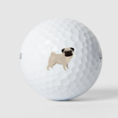 Mops Golfball (Vorderseite)