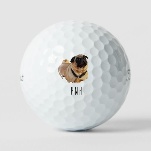 Mops Golfball (Vorderseite)