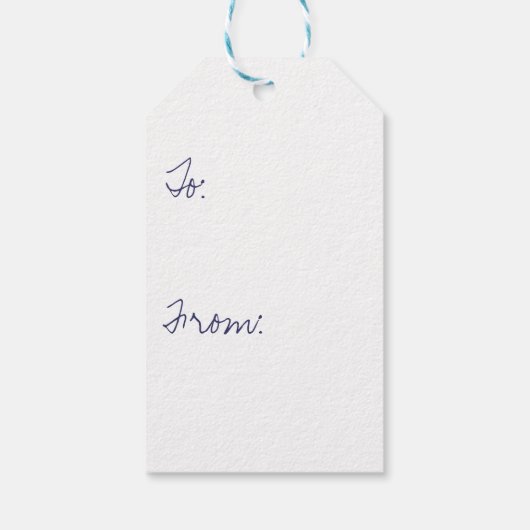 Mops Graduate Geschenkanhänger (Rückseite)