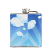 Mops-Gruppe-Getränk Flachmann (Rückseite)