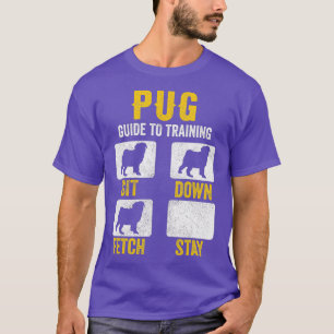 Mops Guide to training Shirts Dog Mama Vater Liebh