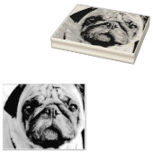 Mops Gummistempel (Stempel)