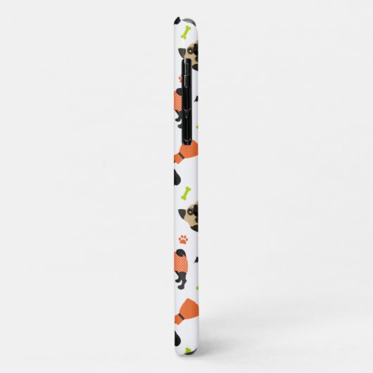 Mops Halloween Case-Mate iPhone Hülle (Hinten/Links)