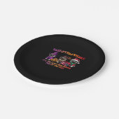 Mops Halloween Erntedank Weihnachts-Klassik T-Shi Pappteller (Schrägansicht)