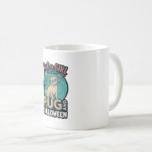 Mops-Halloween-Mädchen-Vintage-Vektordesign_1 Kaffeetasse (VorderseiteRechts)
