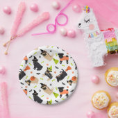 Mops Halloween-Party Pappteller (Party)