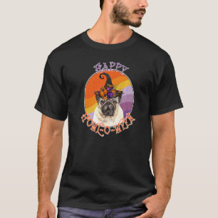 Mops Happy Howl O Ween Halloween Hund T-Shirt