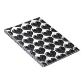 Mops Hearts Notizblock (Rechte Seite)