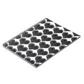 Mops Hearts Notizblock (Linke Seite)