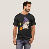 Mops-Hexe-Shirt T-Shirt (Vorne ganz)