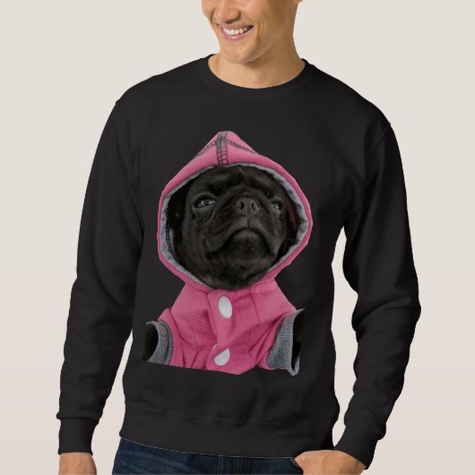 Mops Hug Classic T - Shirt 680 (Vorderseite)