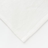 Mops Hund am Herztag Valentinstag Fleecedecke (Ecke)