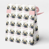 Mops Hund Danke Gastgeschenk Box Geschenkschachtel (Rückseite)