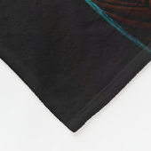 Mops Hund Fahrrad St. Patrick's Day Fleecedecke (Ecke)