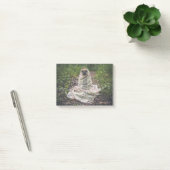 Mops Hund Haustier Welpe Niedlich gebacken Schuppe Post-it Klebezettel (Büro)