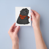 Mops Hund hört auf, mich zu umarmen Flyer (Gruppe)