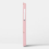 Mops Hund in einer Tutu-Wasserfarbenflora Case-Mate iPhone Hülle (Rückseite / Links)