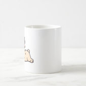 Mops Hund Kaffeetasse (Mittel)