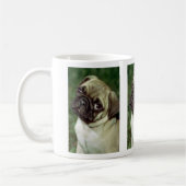 Mops-Hund Kaffeetasse (Links)