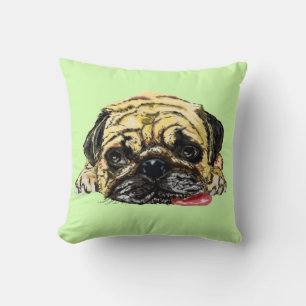 Mops Hund Kissen