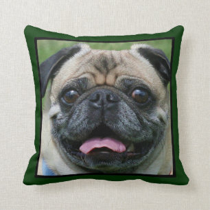 Mops-Hund Kissen
