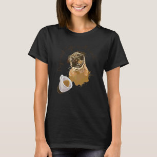 Mops-Hund Kopf 1 T-Shirt