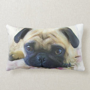 Mops-Hund Lendenkissen