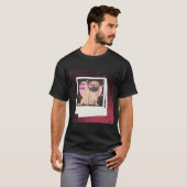 Mops-Hund mit Brille T-Shirt (Vorne ganz)