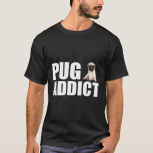 Mops-Hund - Mops-Süchtiger Essential  874 T-Shirt