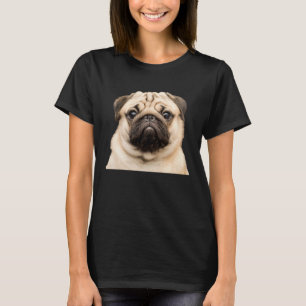 Mops Hund Nah T-Shirt