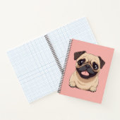 Mops-Hund Notizblock (Innenseite)