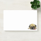 Mops-Hund-Post-it®-Hinweise Post-it Klebezettel (Büro)