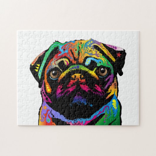 Mops-Hund Puzzle (Horizontal)