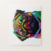 Mops-Hund Puzzle (Vertikal)