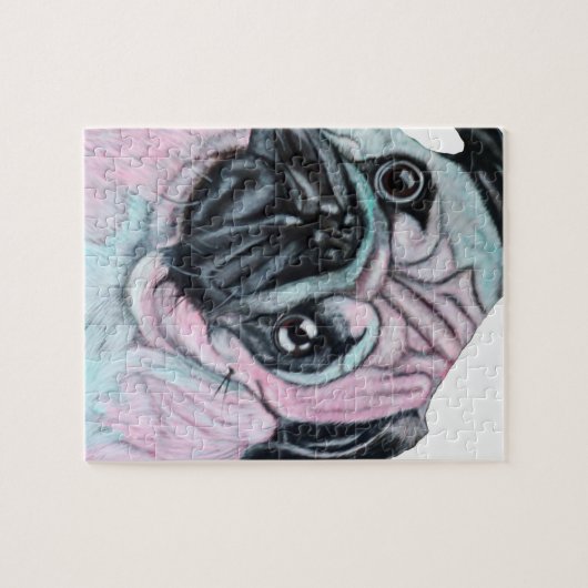 Mops-Hund Puzzle (Horizontal)