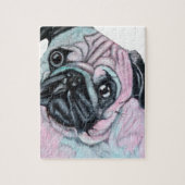 Mops-Hund Puzzle (Vertikal)