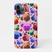 Mops-Hund Retro PopArt-Stil