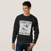 Mops Hund Sweatshirt (Vorne ganz)