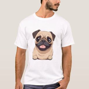 Mops-Hund T-Shirt
