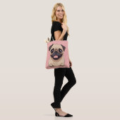 Mops-Hund Tasche (Am Model)