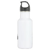 Mops-Hund Trinkflasche (Rückseite)