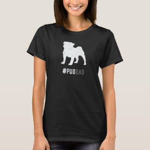 Mops Hund Vater für Männer Mops Hund Vater T-Shirt