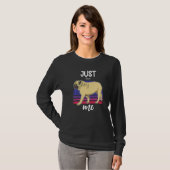 Mops Hund Vintag 65 T-Shirt (Vorne ganz)