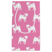 Mops Hund Welpe kleine Geschenktasche Kleine Geschenktüte (Vorderseite)