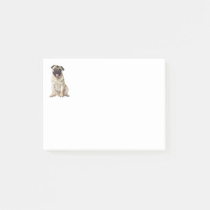Mops Hund Welpe Post IT Klebezettel Post-it Klebezettel