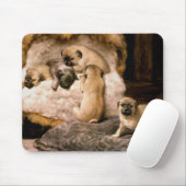 Mops-Hündchen-Mauspad Mousepad (Mit Mouse)