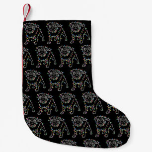 Mops-Hunde-Baum-Weihnachts-Pulli Weihnachten Haust Kleiner Weihnachtsstrumpf