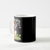 Mops Hunde Happy Ostereier HUNDERT Ostern Kaffeetasse (Vorderseite Links)