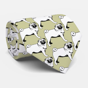 Mops-Hunde Krawatte